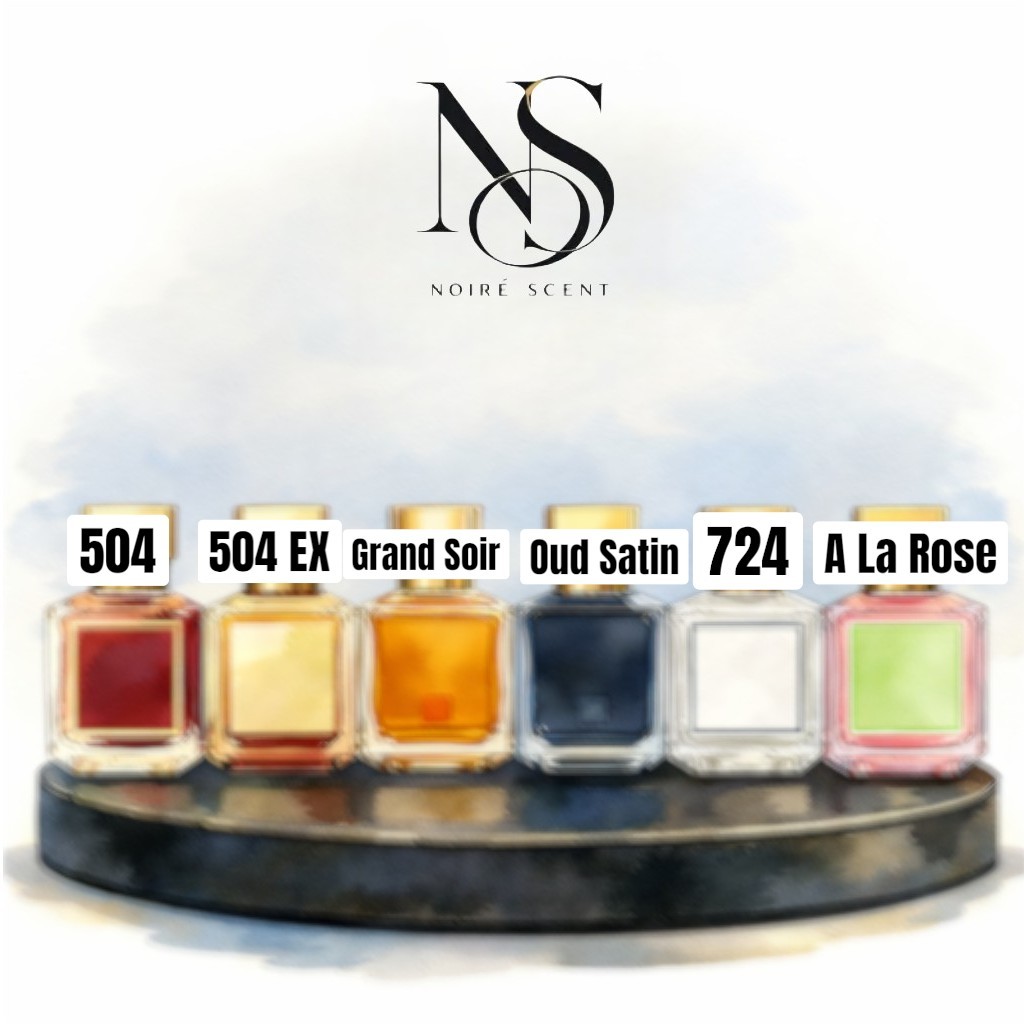 น้ำหอมขนาดทดลอง รวมเอ็มเอฟเค/ 504/504เอ็ก/แกรนซอ/อูดซาตินมูส/724/อะลาโรส 2ML/5ML/10M