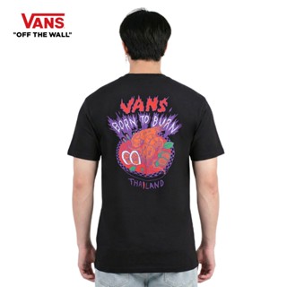VANS CITY TEE VANS TOM YUM KUNG SS TEE - BLACK เสื้อยืด เสื้…