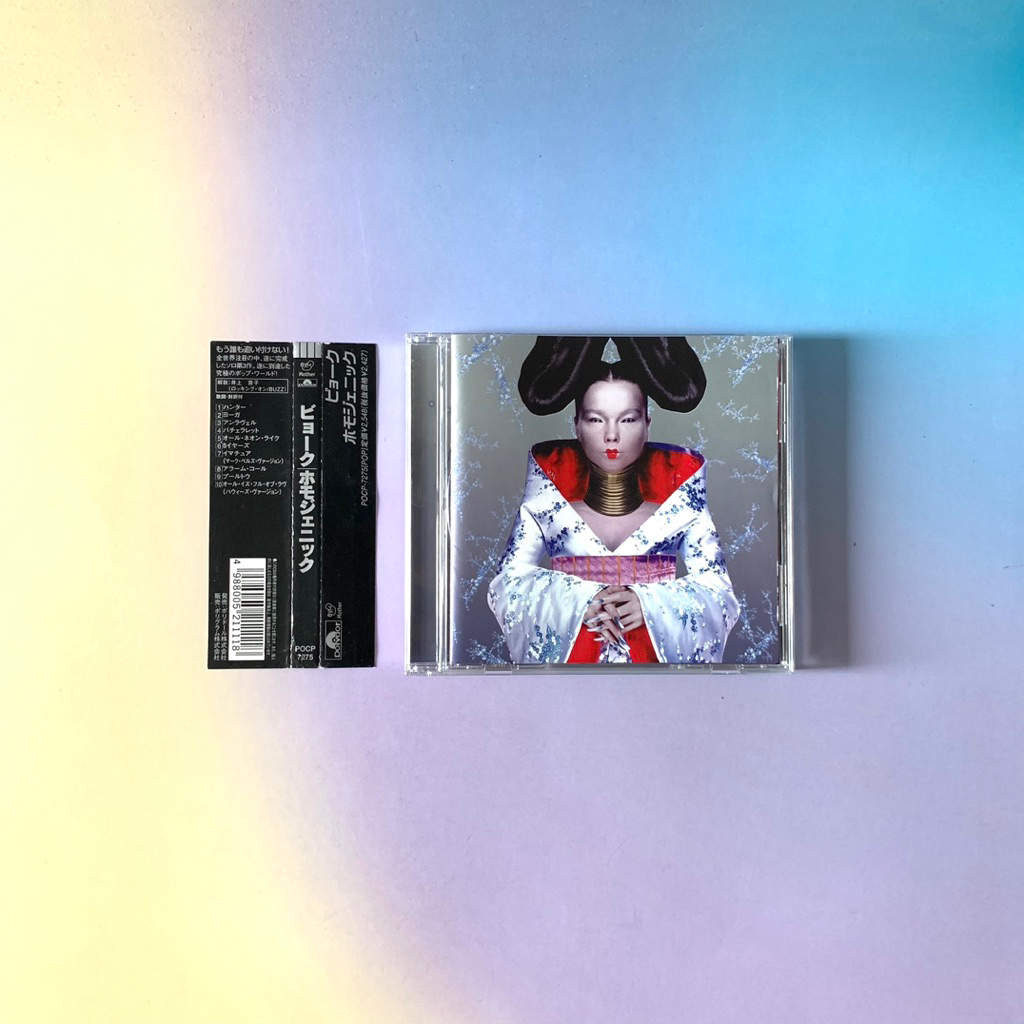 🛒 (พร้อมส่ง) CD ซีดีเพลง: Bjork — Homogenic (Japan Edition) [Japan]