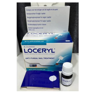 Loceryl Nail Lacquer 5% 250mL น้ำยาบำรุงเล็บ ป้องกันแบคทีเรีย