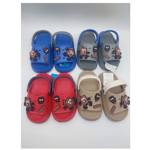 รองเท้าเด็กรัดส้น รองเท้าแตะรัดส้น ลุยน้ำได้ ลายทุงทุง  TungTung Kstar