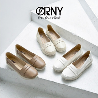ORNY(ออร์นี่) ® รองเท้าคัชชู ส้นตึก ทำงาน ส้นเตารีด เพื่อสุข…