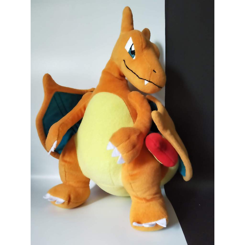 ตุ๊กตาโปเกมอน ลิซาร์ดอน (Lizardon) ขนาดใหญ่ งานละเอียด นุ่มน่ารัก พร้อมส่งจากไทย Pokemon ตุ๊กตา Liza