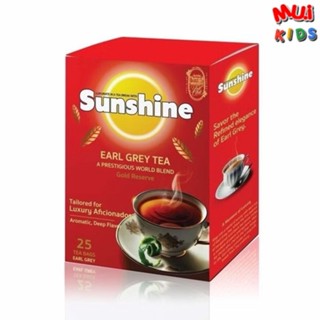 Sunshine ชาเอิร์ลเกรย์ 2 กรัม 25 ซอง Earl grey Tea BY MUIKID