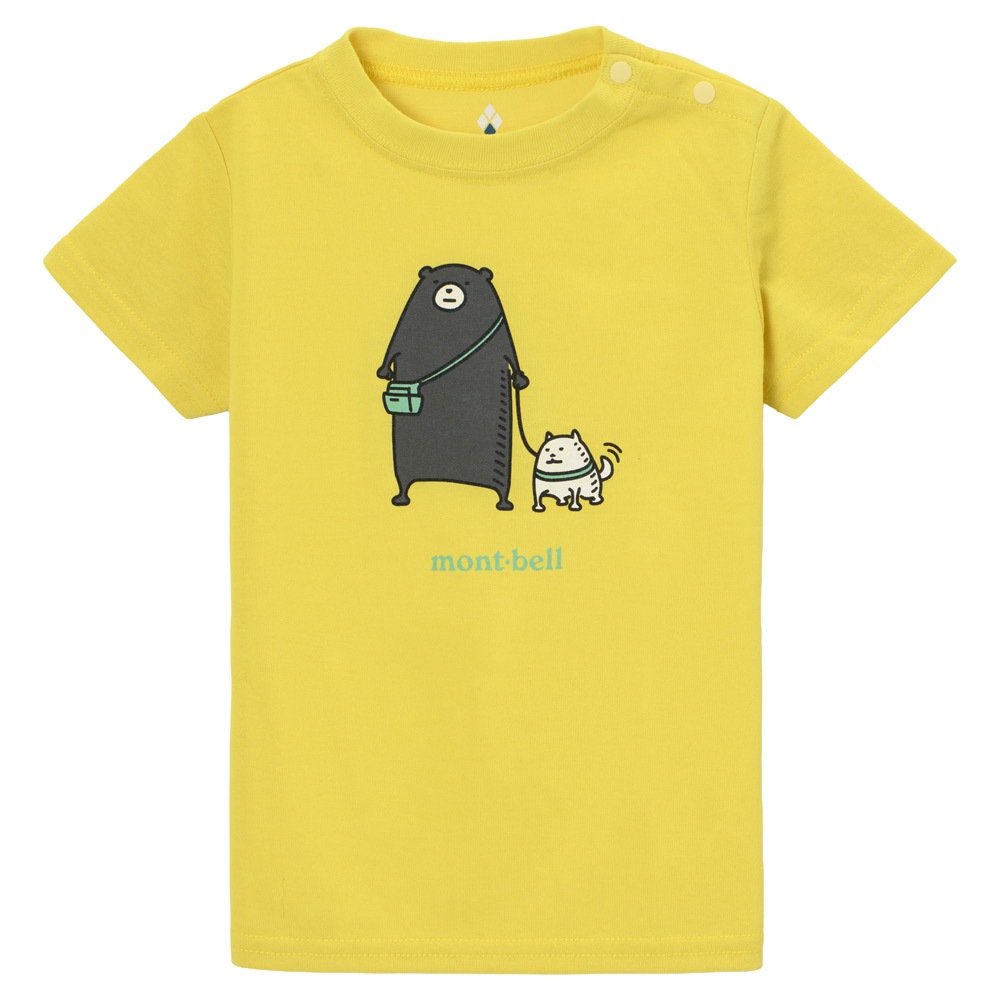 Montbell เสื้อยืดเด็ก กัน UV รุ่น 1114967 Wickron T Baby's Walk 80-90