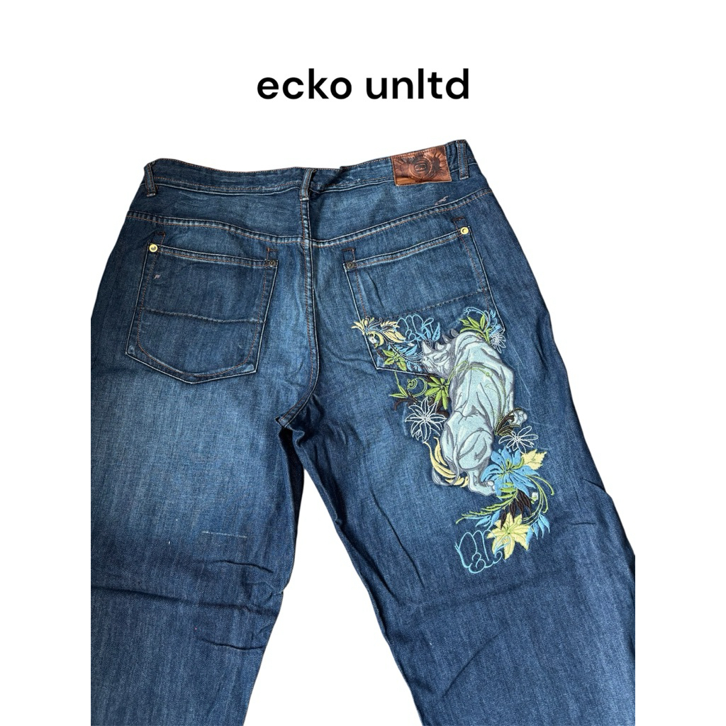 ecko unitd jeans W42 men's second hand 🖤