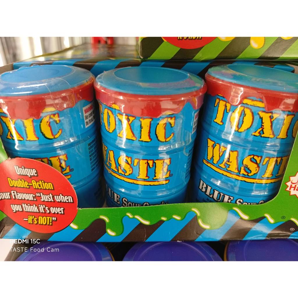 TOXIC WASTE Sour Candy BLUE *** UK IMPORT ***