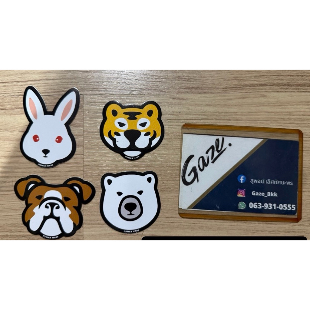 Human made sticker (สติ๊กเกอร์) ของแท้100% จากshop🇯🇵