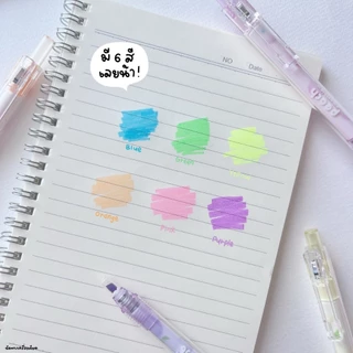 Oniso ปากกาไฮไลท์ แบบกด กลิ่นผลไม้ Smoothie Highlighter