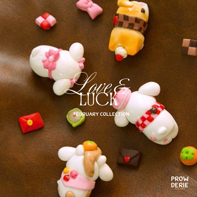 [Pre-order ] Pawpow Phone Hipper (ตัวเกาะมือถือ) - Luck & Love collection