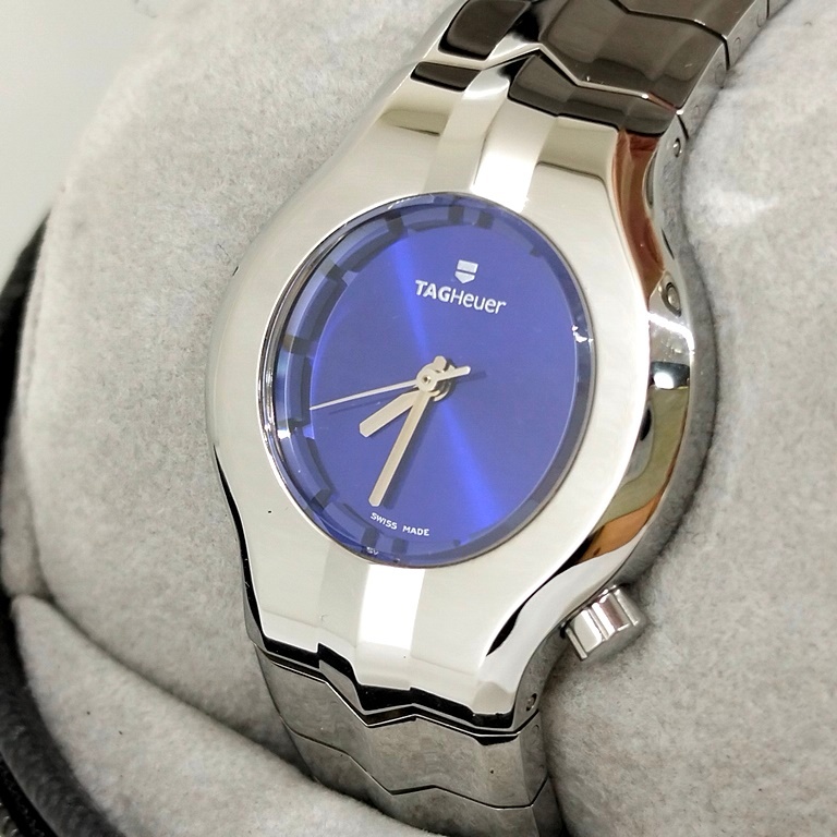 นาฬิกา TAG HEUER ALTER EGO WP1313 BLUE ของแท้ มือสอง ราคา OK สำหรับผู้หญิง สภาพดี ลืมใส่ ระบบ SWISS 