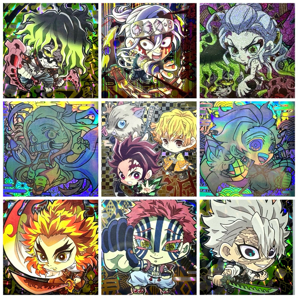 Demon Slayer The Animation Wafer Sticker เวเฟอร์ สติ๊กเกอร์ ดาบพิฆาตอสูร (เฉพาะสติ๊กเกอร์)