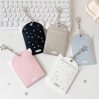 พร้อมส่ง🇹🇭เฟรมการ์ดปีกนางฟ้า Angel Wings Card Holder พวงกุญแจโฟโต้การ์ด ใส่การ์ด ใส่บัตร (AB) #CD5