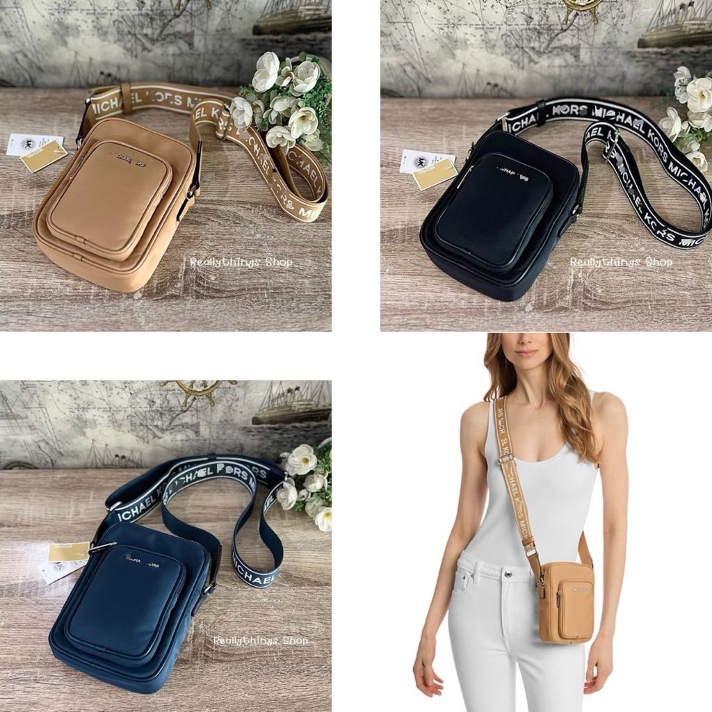 [ลดเพิ่ม:โค้ดคุ้ม+โค้ดร้านค้า]{แท้💯%📮พร้อมส่ง+ส่งฟรี} กระเป๋า Manhattan/S Crosbody Bag Khai Nylon