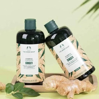 เดอะบดีช็อป ขิง แอนตี้แดนดรัฟ แชมพู 400มล. แชมพูขจัดรังแคที่…