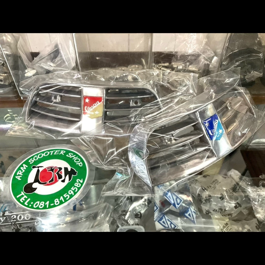 ของแต่งท้ายเบาะเวสป้า/ท้ายเบาะ /ท้ายแลม/ช่องลมท้ายเบาะ thumbnail 8