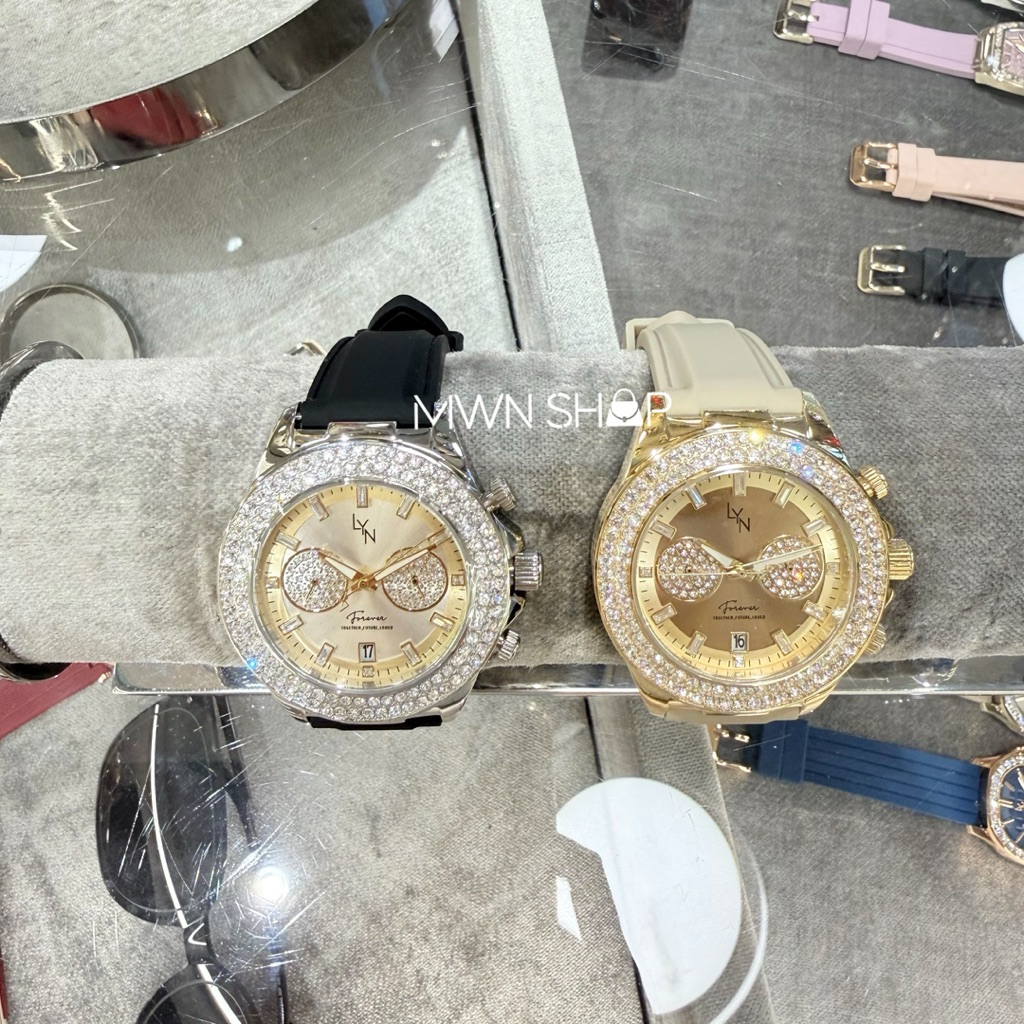 Lyn นาฬิกา karena มีโค้ดลด20% พร้อมกล่อง ถุงกระดาษ ของแท้จากชอป