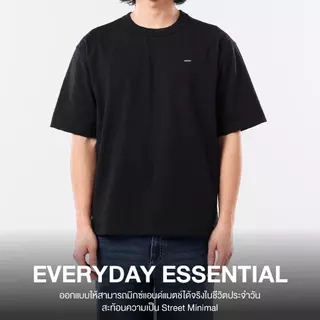 Yuedpao Signature Oversized 2026 ผ้าหนาทรงสวย ยับยากไม่ต้องรีด เสื้อยืดเปล่า โอเวอร์ไซส์ 9 สี