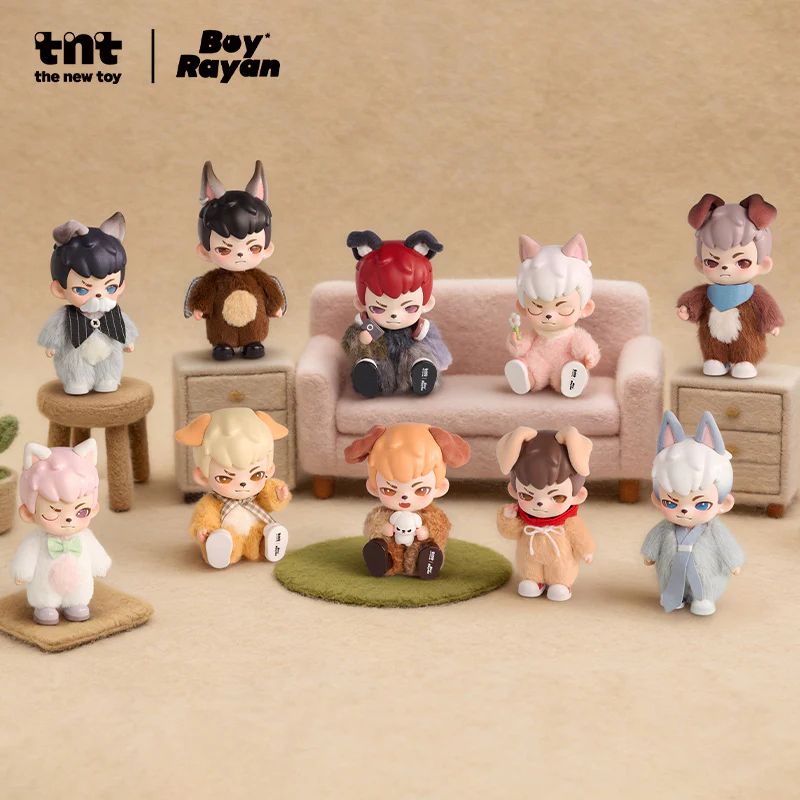 [พร้อมส่งจากไทย] พวงกุญแจน้องไรอันหมา Rayan No Puppies No World series figures เช็กการ์ด ไม่แกะตัว ข