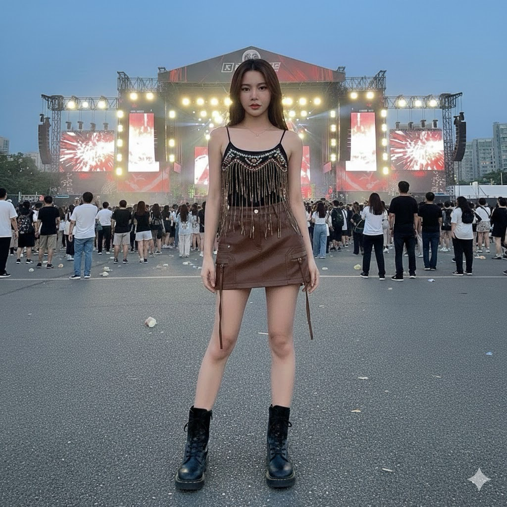 กระโปรงหนังสุดคิ้วสีน้ำตาลผ้านิ่มมีซับในกางเกงด้านในจะใส่เท่าถ่ายรูปไปคาเฟ่ไปขึ้นดอยได้ฟิวขึ้นเขาจะใส่เที่ยวต่างประเทศดี