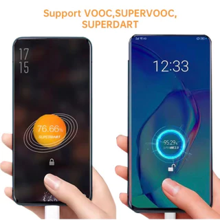 Taokinall 【รับประกัน 1 ปี】ชุดชาร์จออปโป้ Realme 65W ของแท้ ชาร์จเร็ว [หัวชาร์จ + สายชาร์จ] รองรับการชาร์จเร็วแบบ