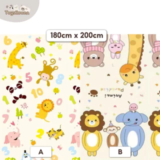 Toyszoona แผ่นรองคลานเด็ก แบบพับ ความหนา 0.8cm