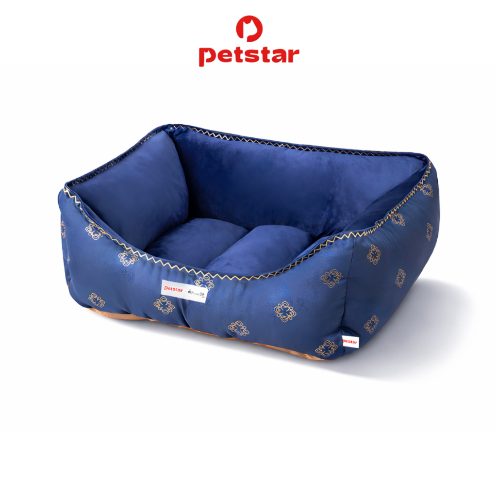 Petstar ที่นอนสัตว์เลี้ยง เบาะนอนสัตว์เลี้ยง Waterproof Pet Bed กันน้ำ มีฐานกันลื่น ไซส์ M / L