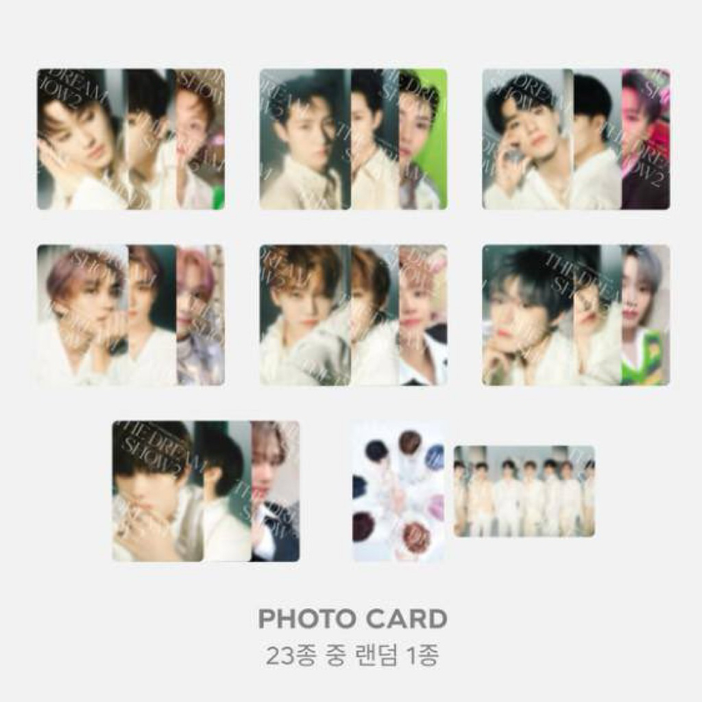 ‼️พร้อมส่ง‼️NCT DREAM - THE DREAM SHOW 2 FORTUNE SCRATCH CARD