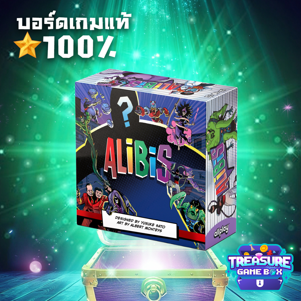 Alibis (EN) Board Game ของแท้