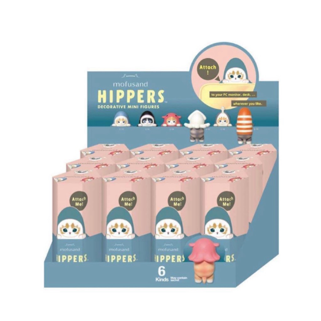 Sonny Angel Hippers Mofusand ยกBox12จุ่ม