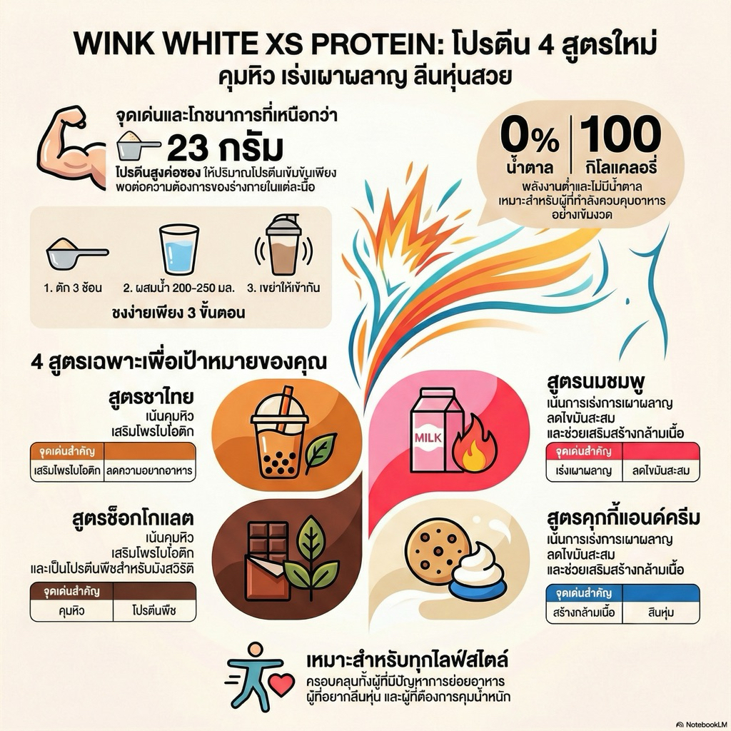 WINK WHITE XS PROTEIN