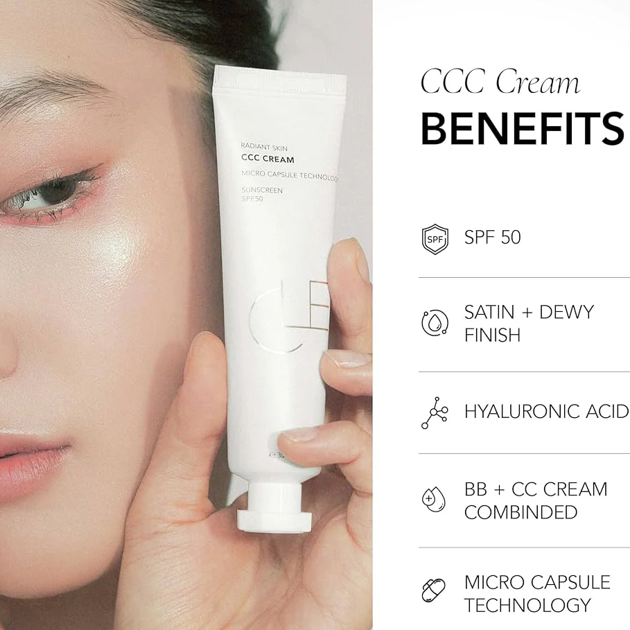 แบ่งขายแท้ส่งไวมาก ซีซีซีครีม CLE CCC Cream SPF50