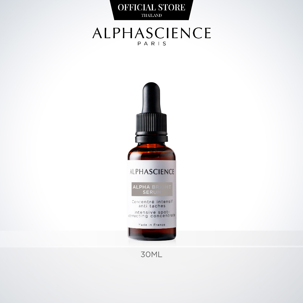 ALPHASCIENCE ALPHA BRIGHT SERUM เซรั่มสลายฝ้าเรื้อรัง ลดจุดด่างดำ ผิวกระจ่างใส