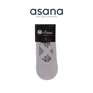 Asana Non-Slip Yoga Socks ถุงเท้าโยคะ พิลาทิส มีแถบซิลิโคนยึดเกาะ 36-40