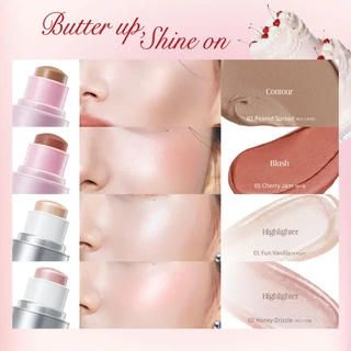 bnb barenbliss Butter Up Stick Series สติ๊กคอนทัวร์ บรัช ไฮไลท์ แบบแท่ง เนื้อครีมบางเบา เกลี่ยง่าย กระทัดรัด พกพาสะดวก
