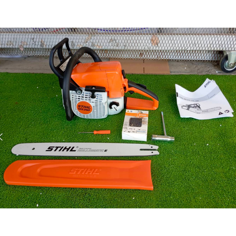 เลื่อยยนต์ STIHL® MS 250 โซ่ บาร์ 18” ถ่ายจากภาพจริง
