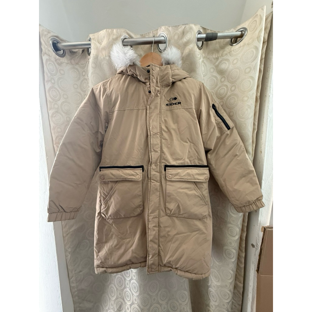 เสื้อกันหนาวขนเป็ด Eider ใส่ได้ 2 ด้าน ไซน์เด็กโต