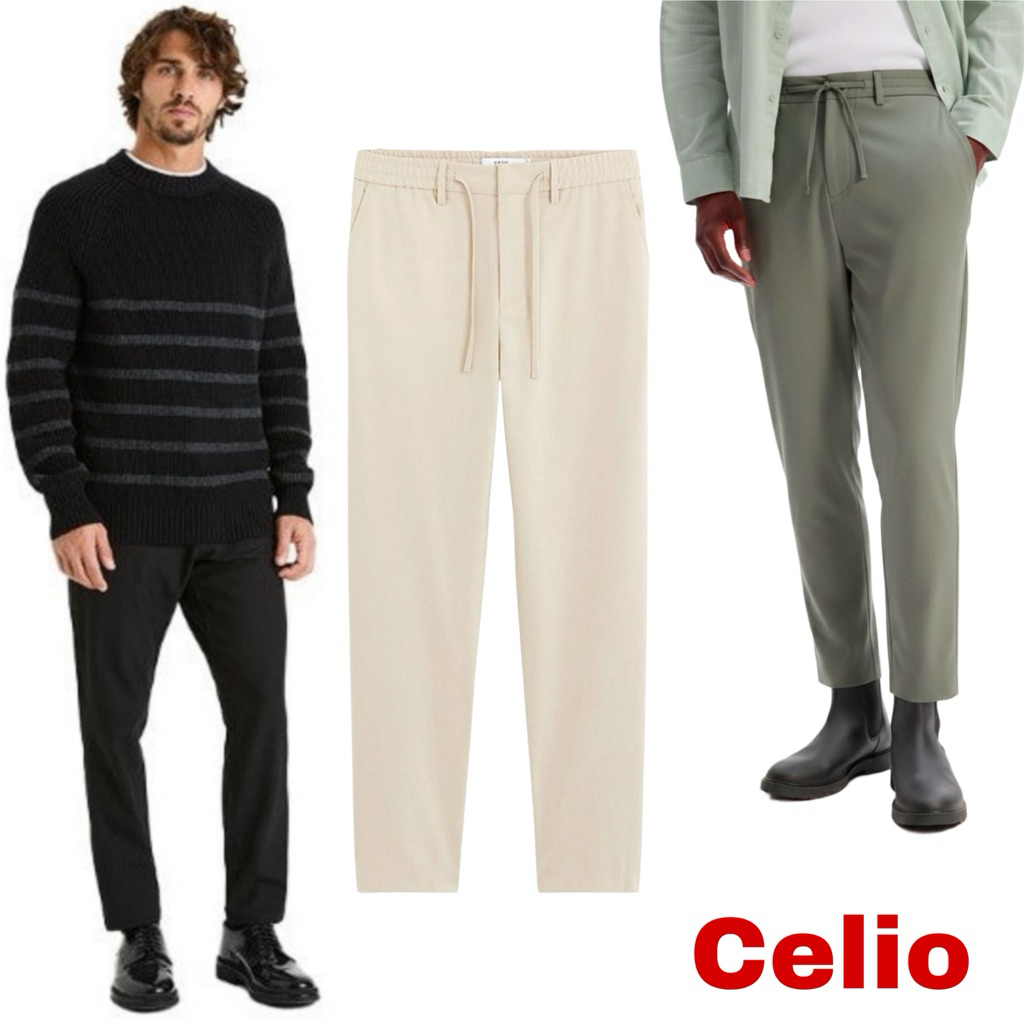กางเกงขายาว Celio 24H slim Pant