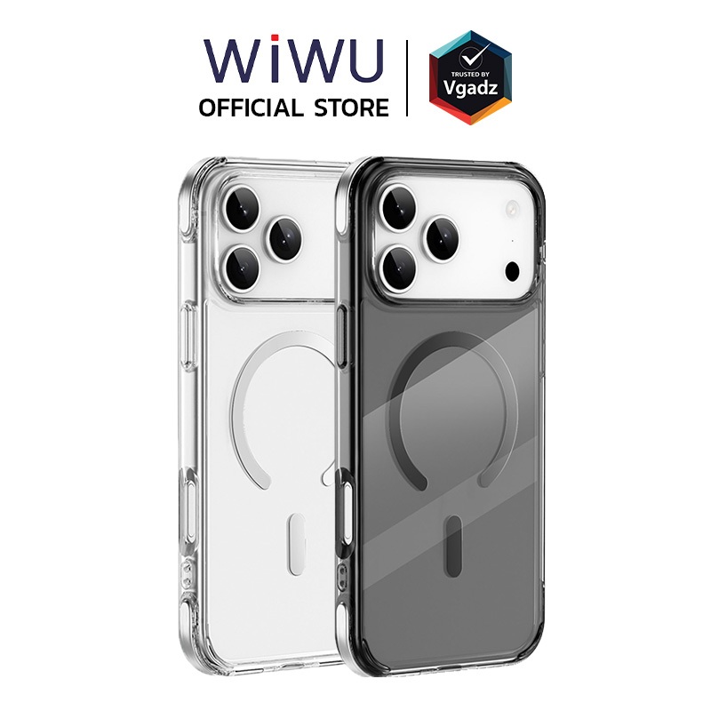 WiWU เคสสำหรับ iPhone 17 / Air / 17 Pro / 17 Pro Max รุ่น Titanium Magnetic Shield Case – โปรปัง
