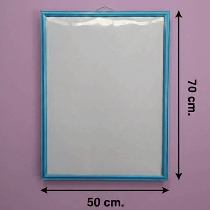 กรอบรูปสีฟ้า70x50cm. กรอบรูป70x50cm. สีฟ้า ทันสมัย กรอบรูปแขวนผนัง กรอบรูปสีพาสเทล กรอบรูปวินเทจ กรอ