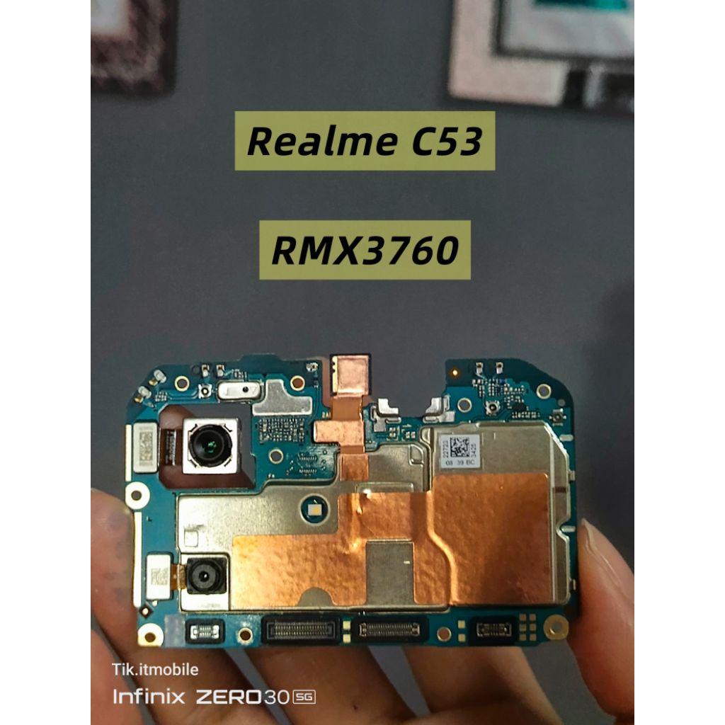 บอร์ดพร้อมใช้งาน Realme C53  (Model. RMX3760)