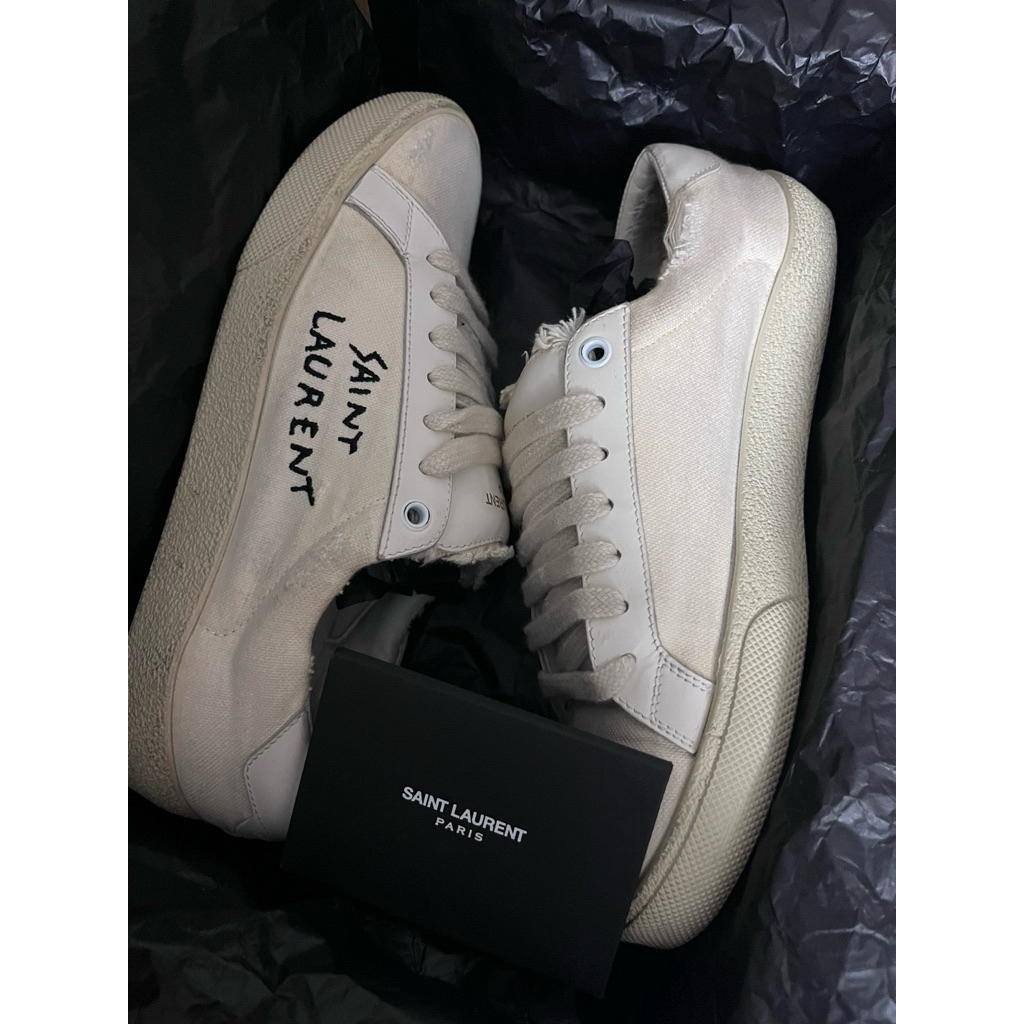 Used รองเท้า saint laurent (ysl)