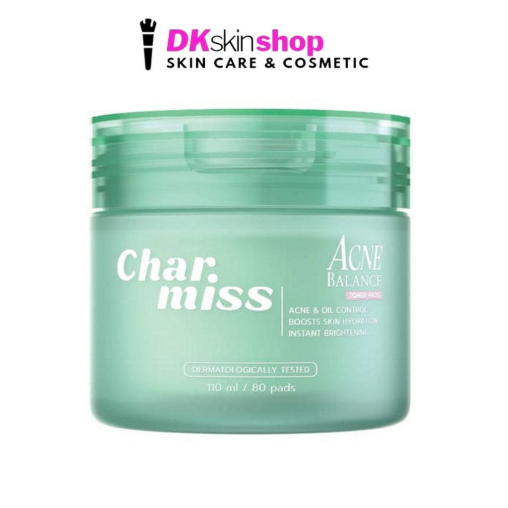ชาร์มิส แอคเน่ บาลานซ์ โทนเนอร์ แพดส์ CHARMISS ACNE BALANCE TONER PADS ปริมาณสุทธิ 110ml.