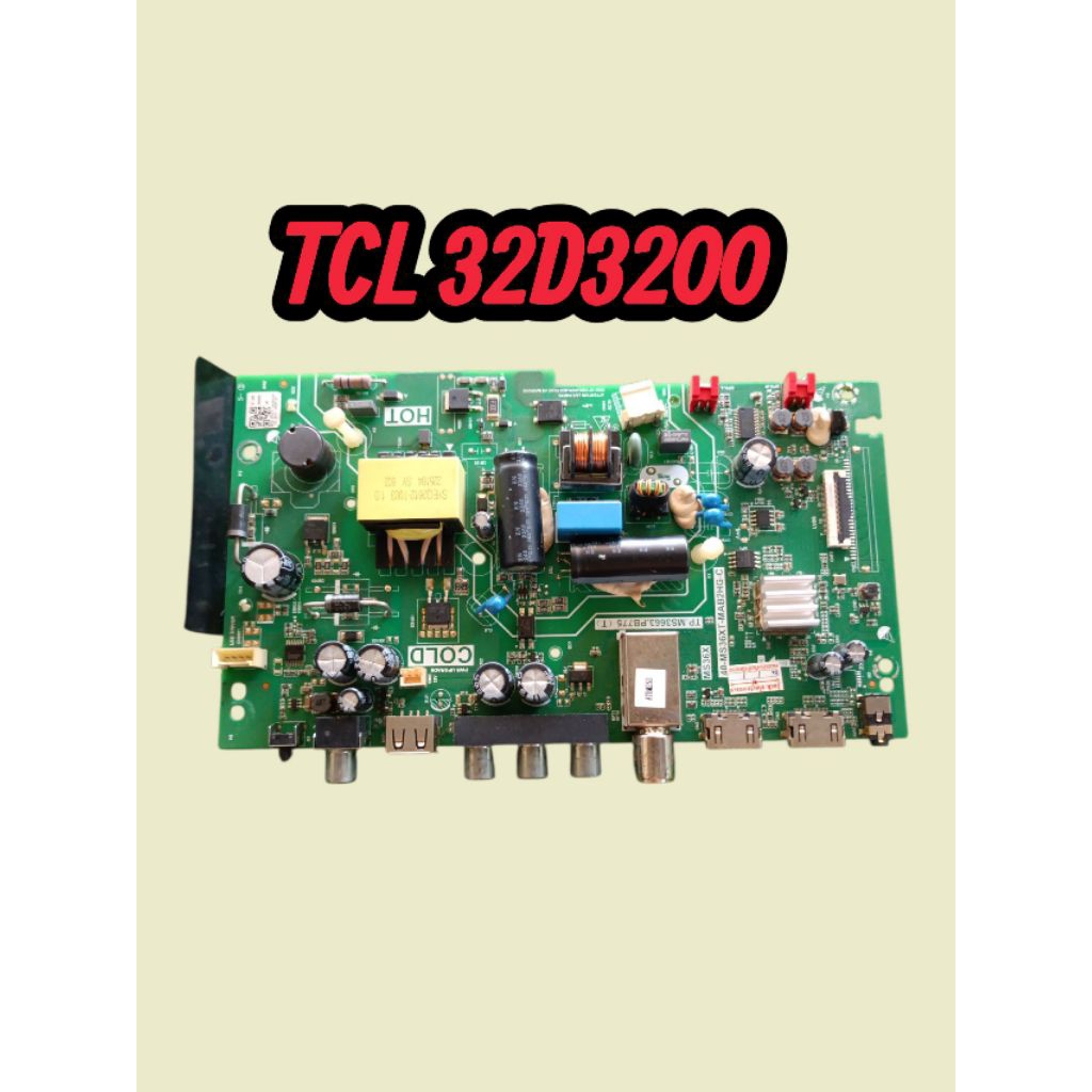 บอร์ดทีวีTCLรุ่น32D3200แท้ถอด