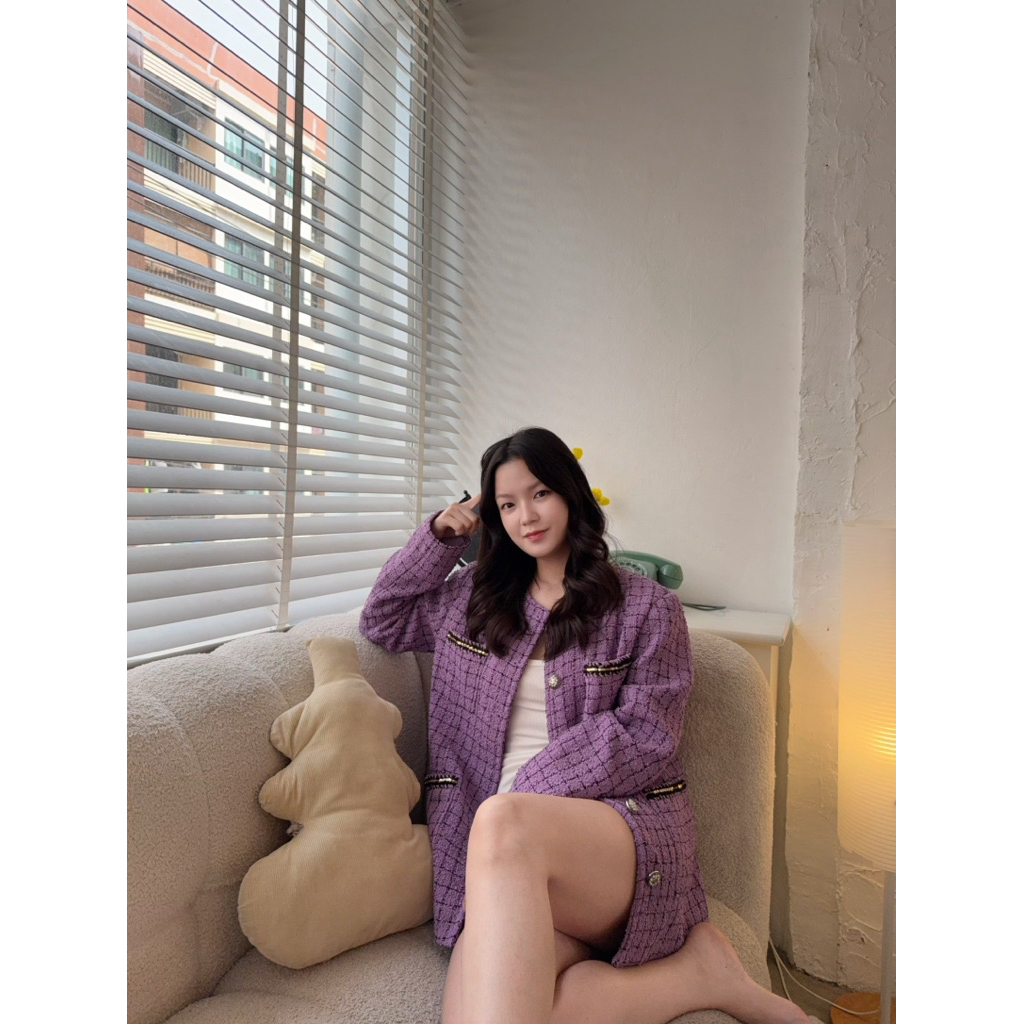Basicsbysita: M214 : Tweed Blazer