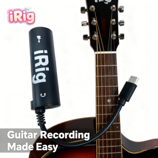 พร้อมส่ง iRig AmpliTube Effect Guitar อุปกรณ์เพิ่มเอฟเฟคเสียงต่อกีต้าร์ กับ iPhone Type-c black