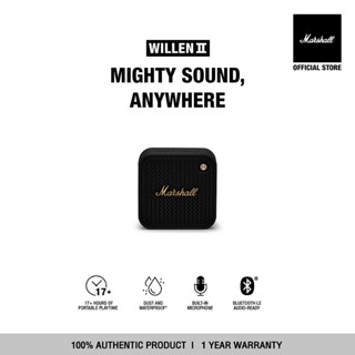 MARSHALL Willen II Black And Brass - รับประกัน 1 ปี + ส่งฟรี…