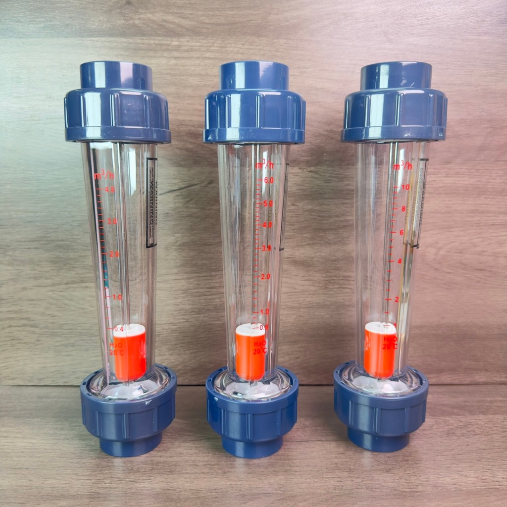 Flow Meter หลอดวัดอัตราการไหลของน้ำ โฟลว์มิเตอร์น้ำ รุ่น LZS-25D