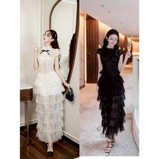 chouchou : Croset+Skirt lace set ชุดเซทเสื้อลูกไม้ กระโปรงชั…