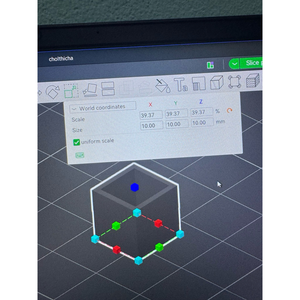 ปริ้น3d print 30นาที